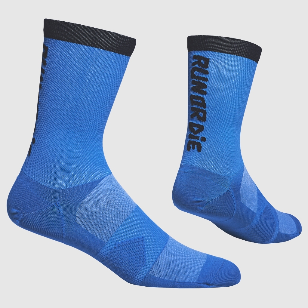 SAYSKY, Statement High Combat Socks, Blue, Sokker - Image 2