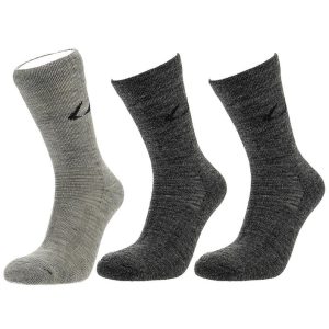 Ulvang, Allround, Grey Melange/Charcoal Melange, 3pk Ullsokker