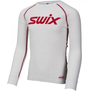 Swix, Racex Bodyw Ls Jr, Bright White, Genser
