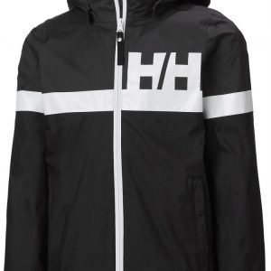 Helly Hansen, Jr Active Rain Jacket, Black, Jakke