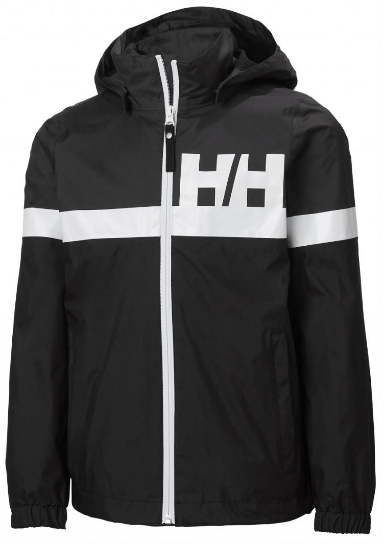 Helly Hansen, Jr Active Rain Jacket, Black, Jakke - Image 2