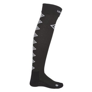 Umbro, UX Elite Fotball Str Sort/Hvit, Fotballstrømper