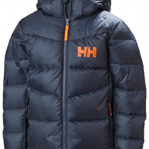 Helly Hansen, Jr Isfjord Down Mix Jacket, Navy, Dunjakke