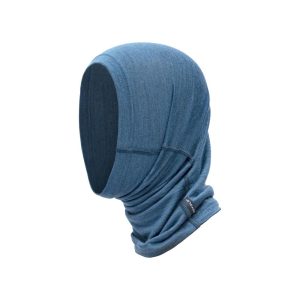 Devold, Breeze Kid Headover, Blue Melange, Hals