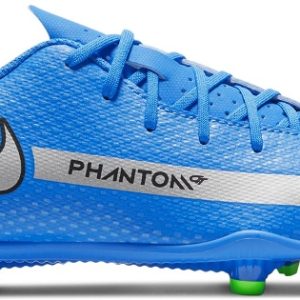 Nike, Jr Phantom Gt Club Fg/Mg, Photo Blue/ Metallic, Fotballsko