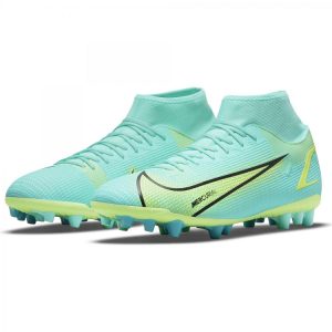 Nike, Superfly 8 Academy Ag, Dynamic Turq/Lime Glow, Fotballsko