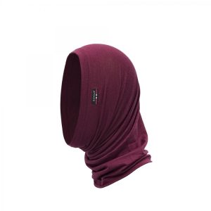 Devold, Breeze Merino 150 Headover, Beetroot, Hals