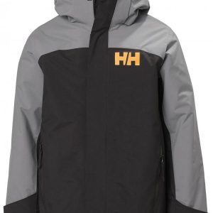Helly Hansen, Jr Level Jacket, Black, Jakke