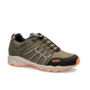 2469, Hiker Low Men WP, Army/Orange, Tursko