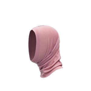 Devold, Breeze Merino Headover Kid, Foxglove, Hals