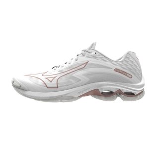 Mizuno, Wave Lightning Z7 W, White/Rose/Snow White, Hallsko