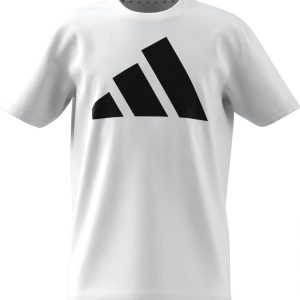 Adidas, J Bl Tee 160, White/Black, T-skjorte