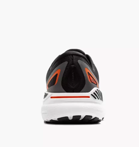 Brooks, Adrenaline Gts 23, Black/Mandarin Red/Silver, Joggesko - Image 5